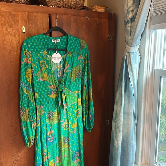 Nine Lives Bazaar Slow Dance Maxi Emerald AUS 10 US 6 Size M - Picture 7 of 11